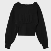 Cropp - Pulover s kapuco - črna