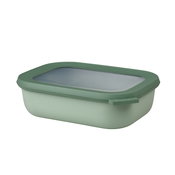 MEPAL Cirqula posoda za shranjevanje 1l/21x16x6cm/zelena/plastika pp, tpe