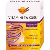 NATURAL WEALTH Vitamini za kosu sa pirincanim proteinima, 60 Kapsula