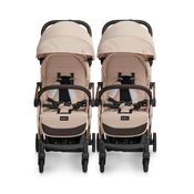 Leclerc Baby Influencer djecja kolica za blizance – Sand Chocolate B