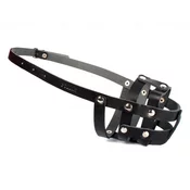 Usnjen pasji nagobčnik Collar, črn – kokeršpanjel