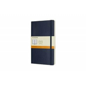 Moleskine Sapphire Blue Large Ruled Notebook Soft