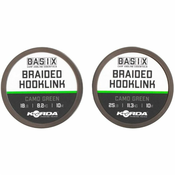 BASIX BRAIDED HOOKLINK 25lb 10m (KBX013)