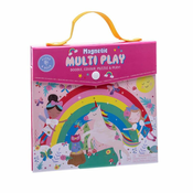 Floss&Rock® Kreativne magnetne aktivnosti Magnetic Multi Play Rainbow Fairy