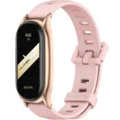 GS Silikonski pašček za Xiaomi Smart Band 10/9/8, roza