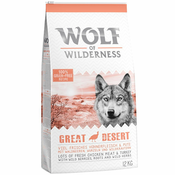 Wolf of Wilderness Adult Great Desert - puretina - dvostruko pakiranje 2 x 12 kgBESPLATNA dostava od 299kn