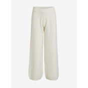 White womens loose pants VILA Flinka - Ladies