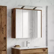 vidaXL Kopalniška ogledalna omara Star les 63,5 x 16 x 62,5 cm