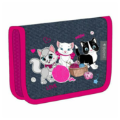 Belmil Pernica za devojcice Lovely Kittens Flip 335-74, Plavo-roze