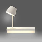 Vibia Suite - sodobna stenska svetilka LED 29 cm - Dnevna soba/jedilnica - Dizajn - mat bela, opal - Plastika