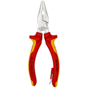 Knipex kombinovana špic klešta 1000V VDE izolovana 145mm sa dodatkom za kacenje (08 26 145 T)