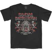 Social Distortion Jukebox Skelly Black L Majica