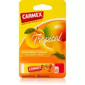Carmex Tropical vlažilni balzam za ustnice v paličici (Peach and Mango) 4 25 g