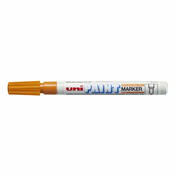 Marker za barvo, 0,8-1,2 mm, UNI PX-21, oranžen