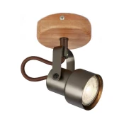 Brilo - LED spot svetiljka TAHUN 1xGU10/5W/230V 3000K braon