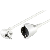 Goobay Podaljševalni kabel Goobay, [varnostni vtič - varnostna vtičnica], bele barve, 2 m, 93091