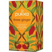 Pukka Three Ginger, ekološki čaj, 20 vrečk