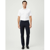 Elit Muške keper pantalone Regular Fit Bi-Stretch udobnost Teget