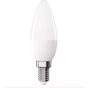 LED žarnica Classic Candle/E14/6,5 W (60 W)/806 lm/Toplo bel