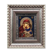 Ikona u ramu Presveta Bogorodica Umiljenje, 220x255x32mm