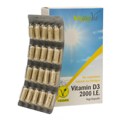 Vitamin D3 2000 I.U. - 60 veg. kapsule