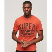 Superdry VINTAGE COPPER LABEL TEE, muška majica, narančasta M1011627A