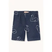 Otroške bombažne hlače Tinycottons BIG SWANS BABY PANT