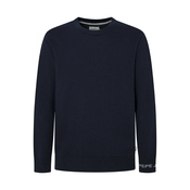 Pepe Jeans Pulover NEW ANDRE temno modra/pegasto siva