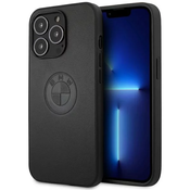 BMW BMHCP13LREELK iPhone 13 Pro/13 6.1 black hardcase Leather Emboss (BMHCP13LREELK)