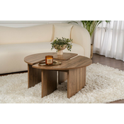 HANAH HOME Sto za dnevnu sobu Moira Walnut