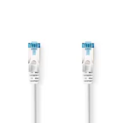 Nedis Omrežni kabel CAT6a | S/FTP | RJ45 Moški | RJ45 Moški | 10,0 m | Brez oprijema | Okrogla | LSZH | Siva | Oznaka