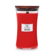 Woodwick Large Hourglass Candle Crimson Berries Universal