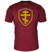 011Shop Muška majica kratkih rukava Krst, Bordo