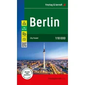 shumee Berlin 1:10.000. Vodoodporni zemljevid / Zemljevid mesta. Objavljeno 2024. Freytag & Berndt