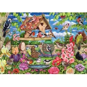Ravensburger - Puzzle Ptičja pojedina - 1 000 kosov