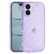 Aurora Wave maska za iPhone 17 - ljubičasta