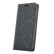 Onasi Preklopna torbica Karo za Honor 600/Honor 600 Pro - črn