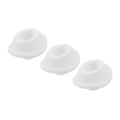 Womanizer Type A Stimulation Heads Premium, Classic, Liberty M White 3 Pack