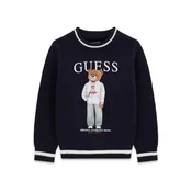 Guess Pulover N6YR06 Z0903 Mornarsko modra Regular Fit