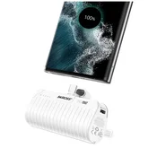 Goobay SKROSS PowerBank 5.000 mAh 18,5W USB-C belo stojalo za telefon prenosna baterija