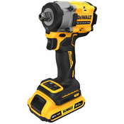 DEWALT Aku bezuhlíkový rázový utahovák (2x2Ah) 18V (1/2), 2x aku DCF922D2T