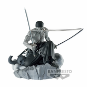 Bandai Banpresto - enodelna akcijska figurica Roronoa Zoro, dioramatična (The Tones), 15 cm, (20838287)