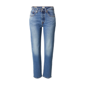 LEVIS  Kavbojke 501 Crop moder denim