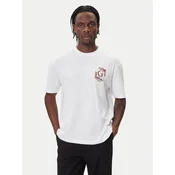 Guess Majica M5BI16 I3Z14 Bela Relaxed Fit
