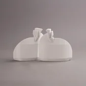 Zadnji blatniki za Mammotion Luba Mini/Luba Mini 2 – Bela