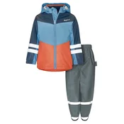 PLAYSHOES Funkcionalna obleka mornarska / dimno modra / temno siva / oranžna