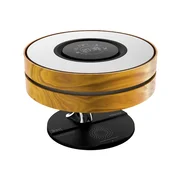 Promate stolna lampa, zvucnik – MIRTH (3 u 1, BT v5.0, 10 W, LED lampa, bežicni punjac, digitalni sat) MIRTH.UNI