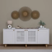 Hanah Home Konzolni sto Bohemian 1600-146, 180x75x40 cm, Beli