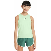 Majica kratkih rukava za djevojcice Nike Girls Court Dri-Fit Victory Tank Top - vapor green/black