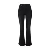 LEVIS  Kavbojke 726 High Rise Flare črn denim